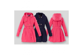 Демисезонный плащ для девочки 